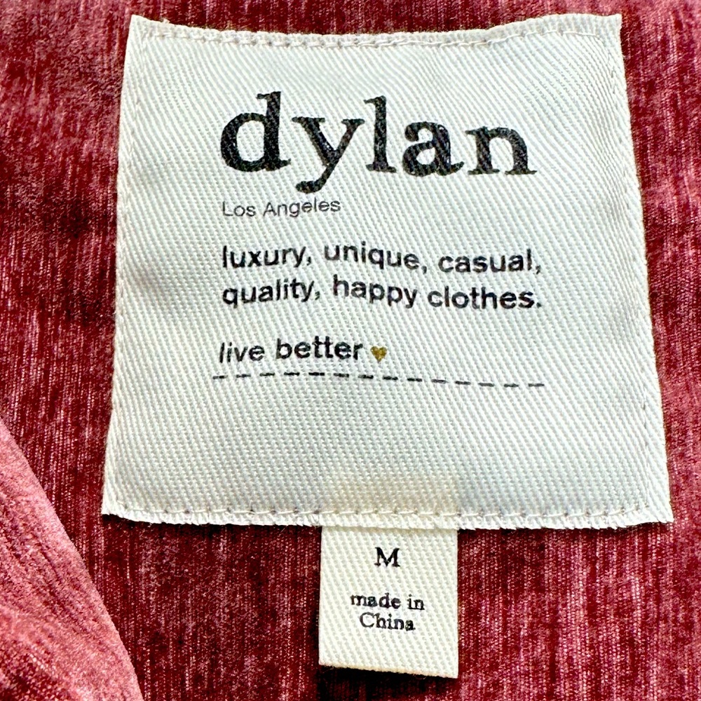 DYLAN LOS ANGELES PUFFED VEST. THICK. MAUVE COLOR. MEDIUM. NWOT. - Picture 2 of 8